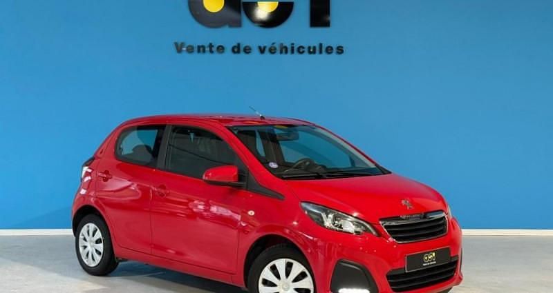 Rouge Utilisé 2017 Peugeot 108 Citadine | 4 290 € (Super prix) - Image 1/4