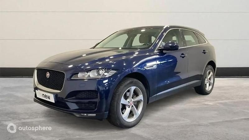 Bleu Utilisé 2019 Jaguar F-Pace Prestige SUV | 24 299 € - Image 1/4