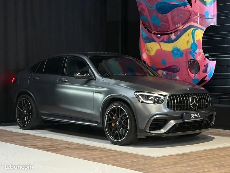 Gris Occasion 2021 Mercedes GLC63 AMG AMG Coupé | 76 980 € (Prix cher) - Image 1/4
