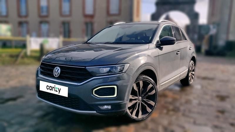 Gris Occasion 2019 VW T-Roc Exclusive SUV | 19 290 € (Bon prix) - Image 1/4