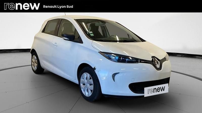 Blanc Utilisé 2018 Renault Zoe Life Citadine | 7 499 € (Bon prix) - Image 1/4