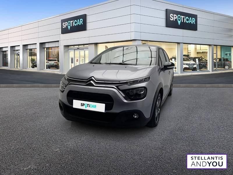 Gris Utilisé 2024 Citroën C3 PureTech Citadine | 13 790 € (Prix juste) - Image 1/4