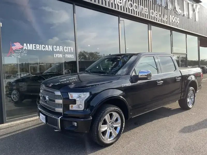 Noir Utilisé 2016 Ford F-150 Platinum Pick-up | 38 500 € - Image 1/4