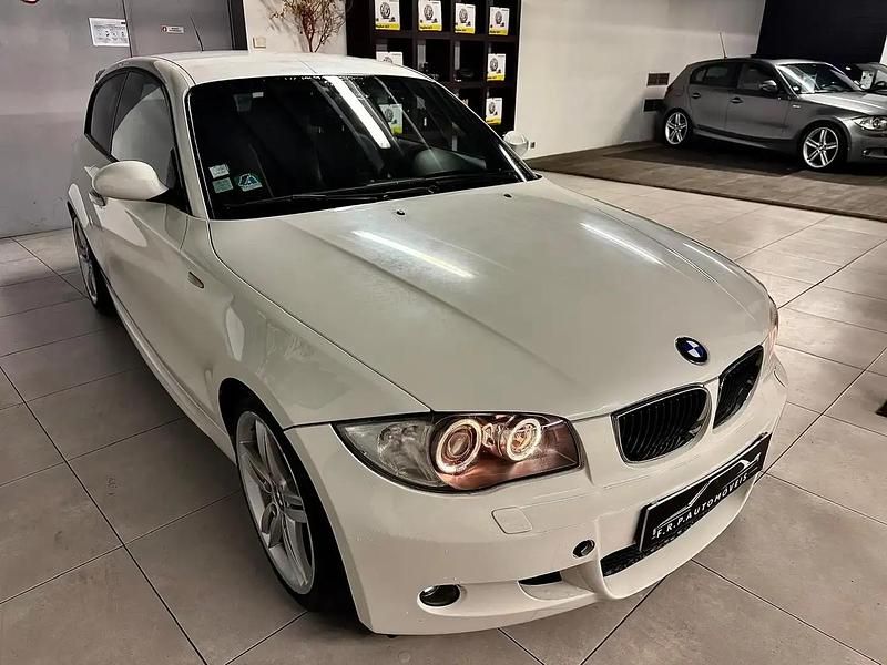 Blanc Occasion 2008 BMW 118 Sport Line Citadine | 5 999 € (Prix juste) - Image 1/4