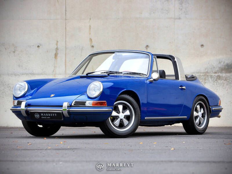 Bleu Utilisé 1968 Porsche 912 Cabriolet | 98 950 € - Image 1/4