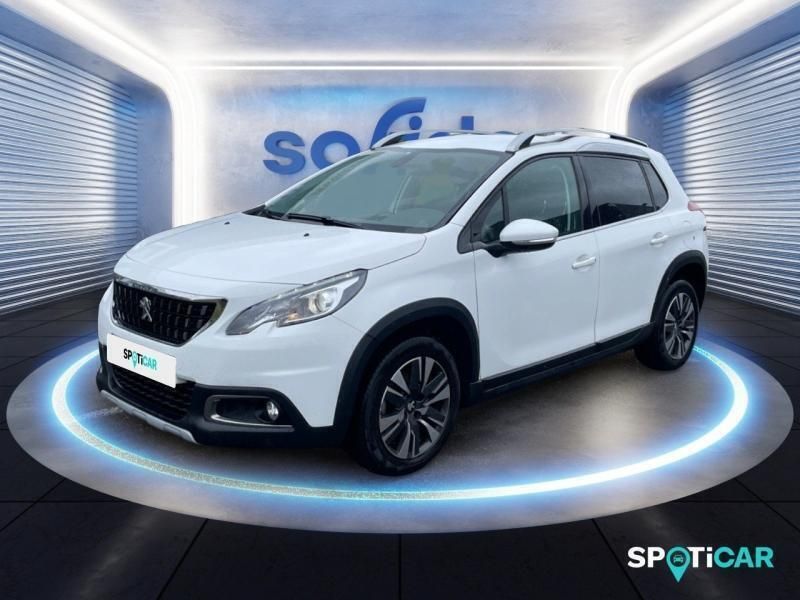 Gris Utilisé 2018 Peugeot 2008 Allure SUV | 10 399 € (Super prix) - Image 1/3