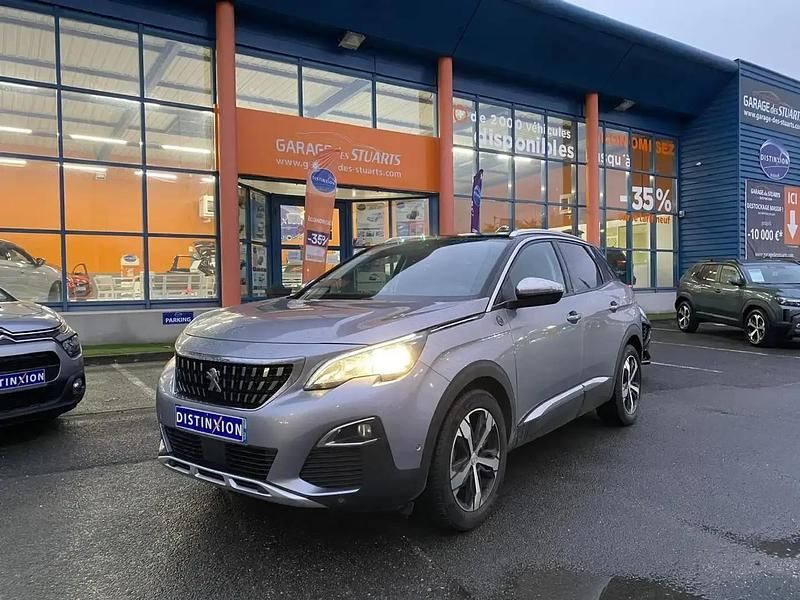Gris Utilisé 2019 Peugeot 3008 Crossway SUV | 14 980 € (Prix assez cher) - Image 1/4