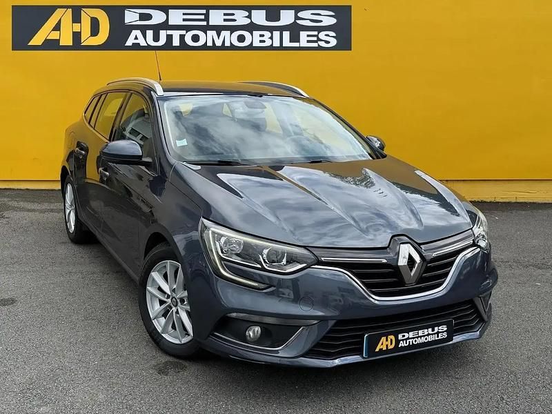 Gris Utilisé 2018 Renault Mégane GrandTour Business Break | 9 890 € (Prix juste) - Image 1/4