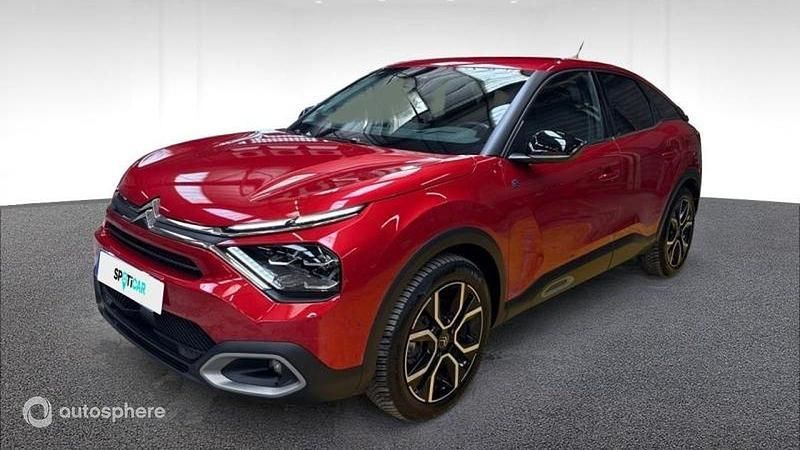 Rouge Utilisé 2021 Citroën e-C4 Shine Berline | 16 490 € (Prix juste) - Image 1/4