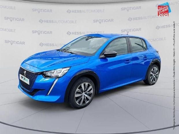 Vert Utilisé 2022 Peugeot e-208 Active Citadine | 13 999 € (Super prix) - Image 1/4