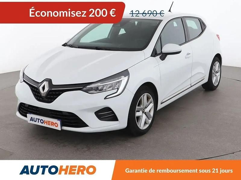 Blanc Utilisé 2019 Renault Clio IV Business Citadine | 12 490 € (Prix juste) - Image 1/2