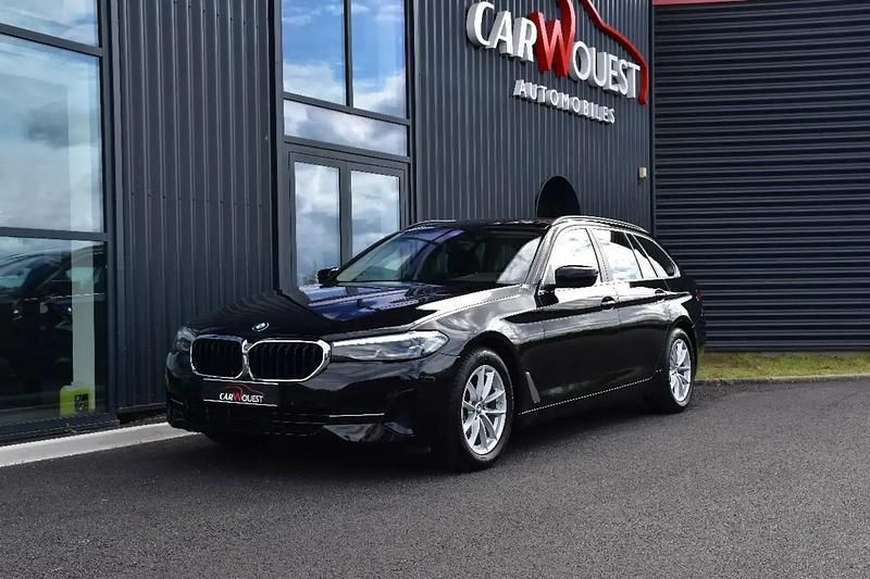 Noir Utilisé 2022 BMW 520 Comfort Edition Break | 29 990 € (Super prix) - Image 1/4