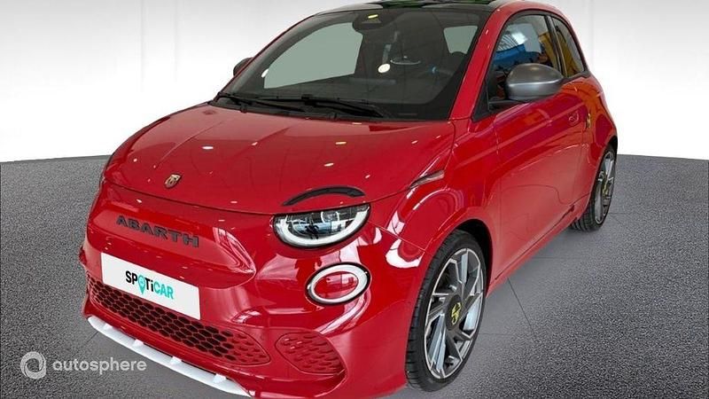 Rouge Occasion 2025 Abarth 500e Turismo Citadine | 29 990 € (Prix juste) - Image 1/4