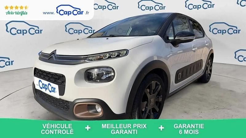 Blanc Occasion 2019 Citroën C3 Origins Citadine | 8 990 € (Bon prix) - Image 1/4