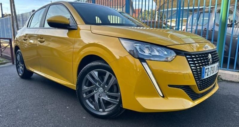 Jaune Occasion 2021 Peugeot 208 Allure Citadine | 11 490 € (Super prix) - Image 1/4