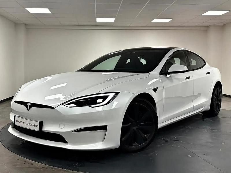 Blanc Utilisé 2023 Tesla Model S Berline | 65 990 € - Image 1/4