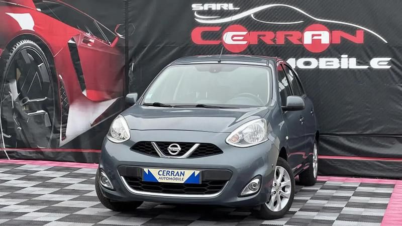 Gris Occasion 2015 Nissan Micra Berline | 7 490 € (Prix assez cher) - Image 1/4