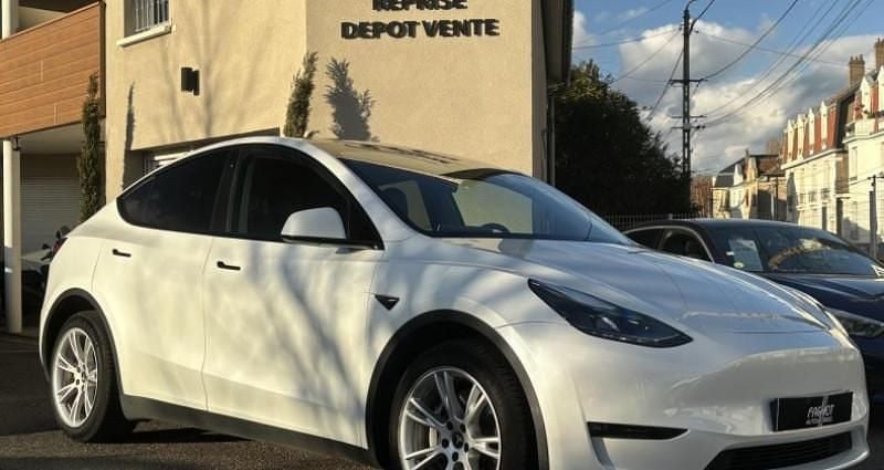 Occasion Tesla Model Y Long Range AWD 350 kW (476 ch) 2023 Blanc SUV
