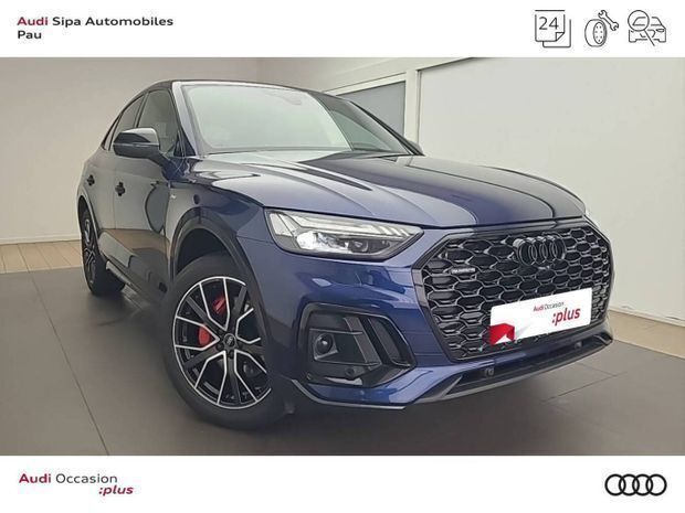 Bleu Utilisé 2024 Audi Q5 S-Line SUV | 58 890 € (Prix juste) - Image 1/4