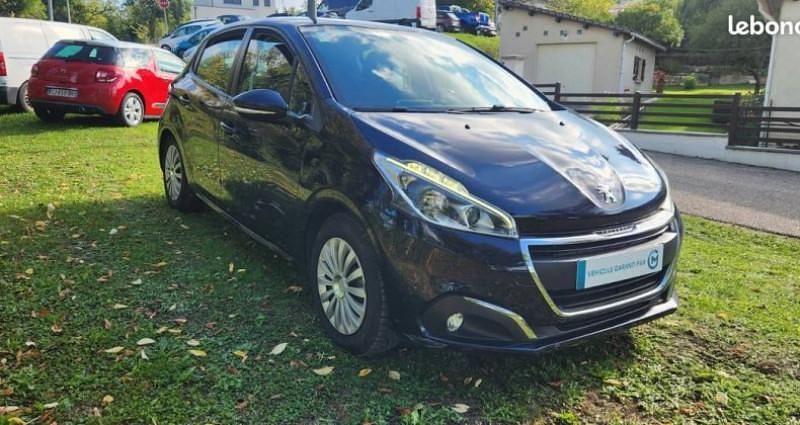 Bleu Utilisé 2016 Peugeot 208 Business-Line Citadine | 7 990 € (Prix assez cher) - Image 1/4