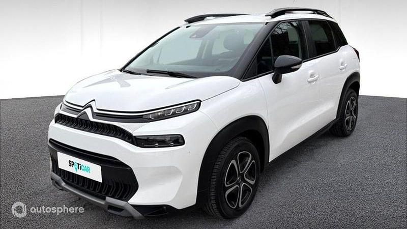 Blanc Utilisé 2022 Citroën C3 Aircross Feel SUV | 13 235 € (Prix juste) - Image 1/4