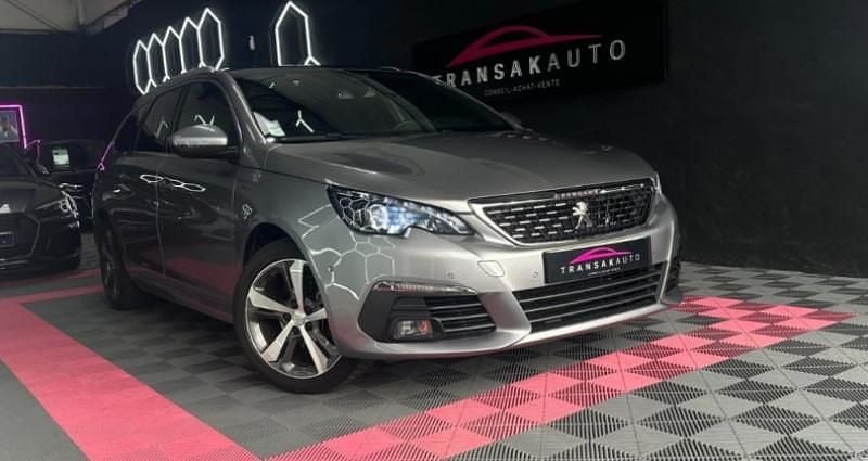 Gris Utilisé 2018 Peugeot 308 GT-line Break | 10 990 € (Super prix) - Image 1/4