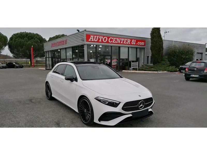 Nouvelle Mercedes A200 AMG line 150 ch (110 kW) 2025 Blanc Berline
