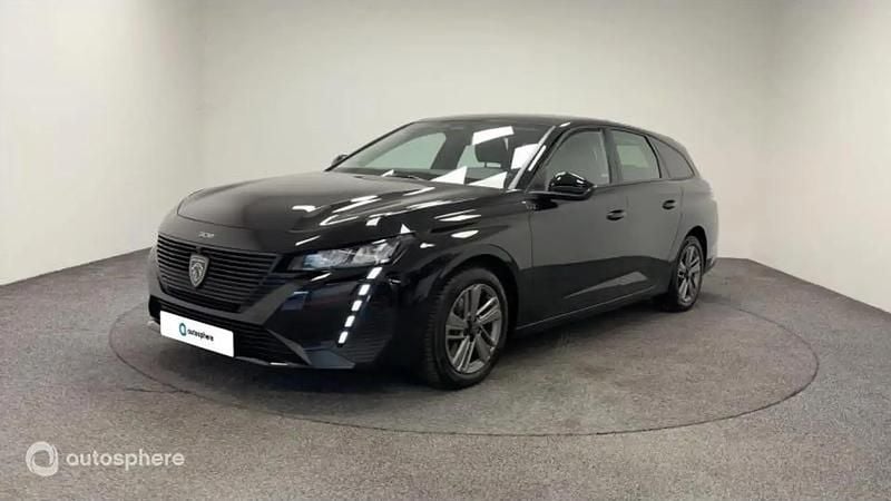 Noir Utilisé 2022 Peugeot 308 Allure Break | 18 299 € (Prix juste) - Image 1/4