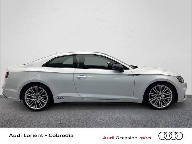 Occasion Audi A5 S-Line 190 ch (139 kW) 2019 Blanc glacier métallisé Coupé