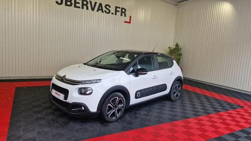 Blanc Utilisé 2020 Citroën C3 Business Class Citadine | 11 990 € (Prix juste) - Image 1/4