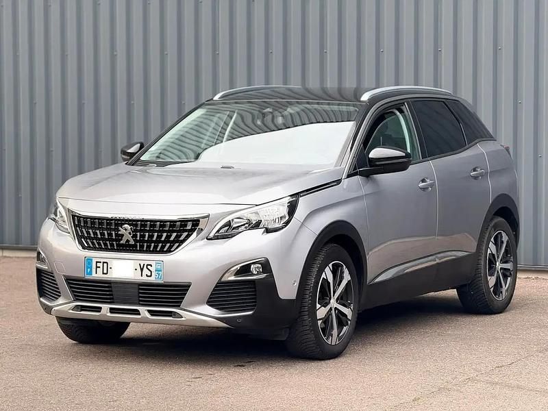 Gris Utilisé 2019 Peugeot 3008 Allure SUV | 14 999 € (Super prix) - Image 1/4