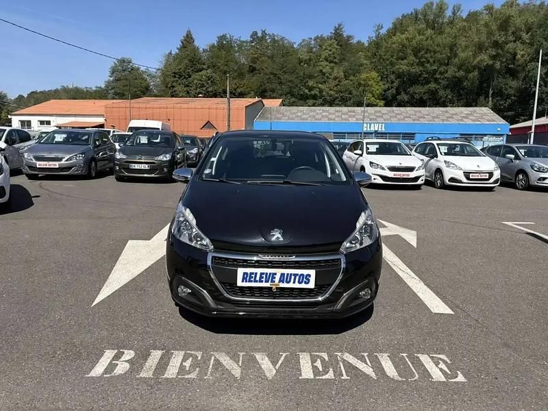 Noir Utilisé 2017 Peugeot 208 Style Citadine | 6 990 € (Bon prix) - Image 1/4