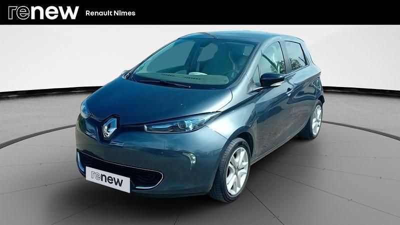 Gris Utilisé 2019 Renault Zoe Zen Citadine | 5 499 € (Super prix) - Image 1/4