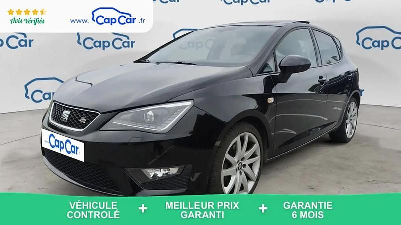 Noir Occasion 2017 Seat Ibiza FR Citadine | 9 990 € - Image 1/4