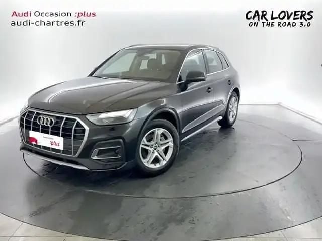 Noir mythic métallisé Occasion 2021 Audi Q5 Business SUV | 32 990 € (Super prix) - Image 1/4