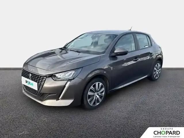 Gris Occasion 2020 Peugeot 208 S Citadine | 9 989 € (Prix juste) - Image 1/4