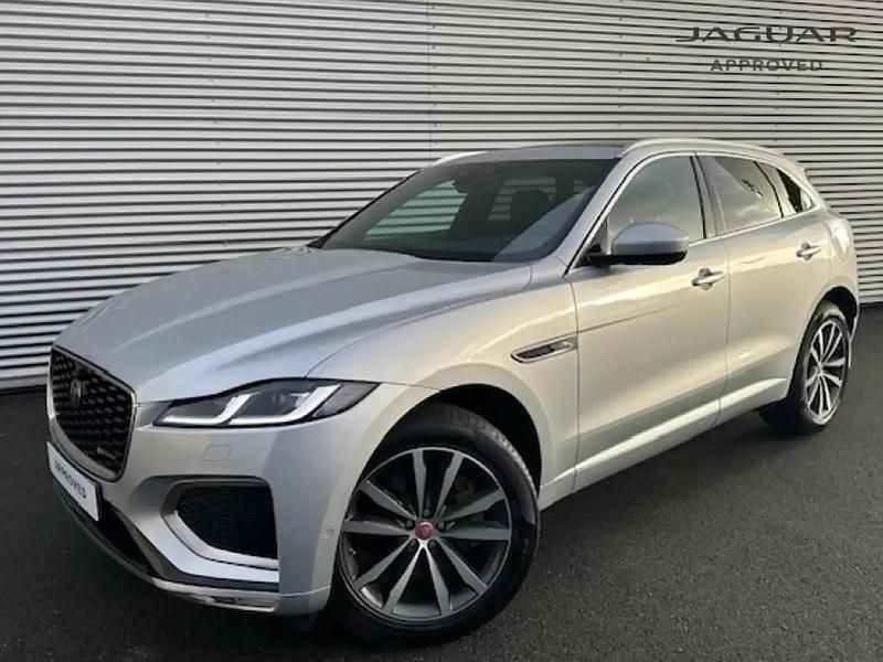 Gris Utilisé 2021 Jaguar F-Pace R-Dynamic SUV | 52 990 € (Prix cher) - Image 1/4