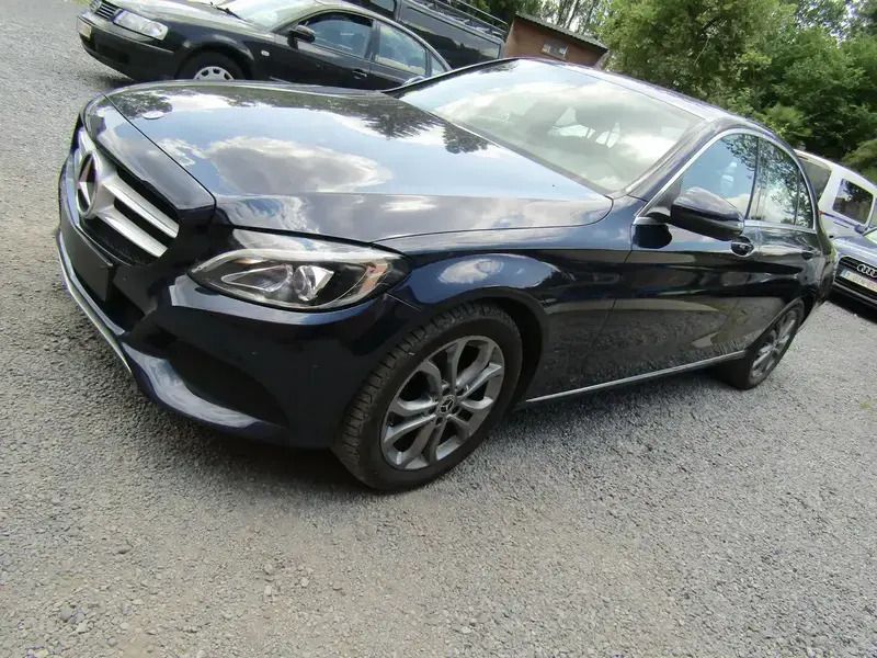 Bleu Utilisé 2018 Mercedes C200 Berline | 15 800 € (Super prix) - Image 1/4