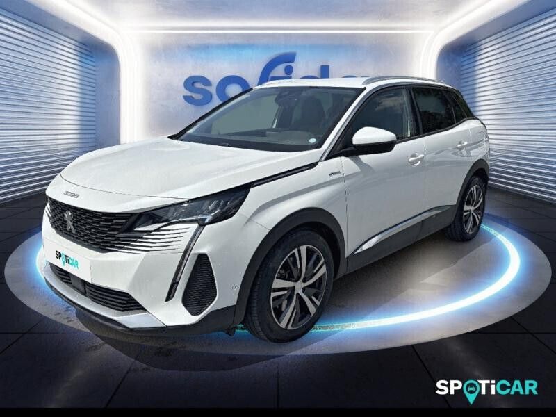 Blanc Utilisé 2021 Peugeot 3008 Allure SUV | 28 990 € (Prix cher) - Image 1/4