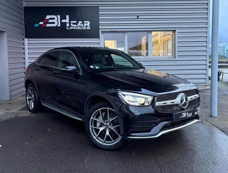Occasion Mercedes GLC300e AMG line 211 ch (155 kW) 2021 Noir Coupé