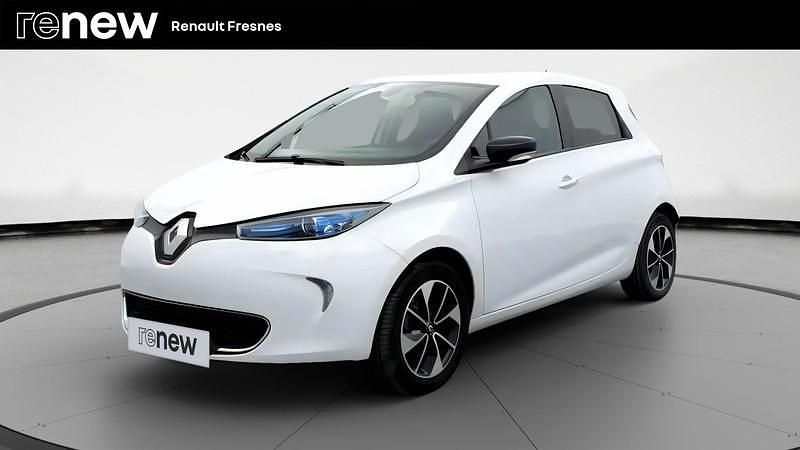Blanc Utilisé 2018 Renault Zoe Intens Citadine | 7 480 € (Prix juste) - Image 1/4