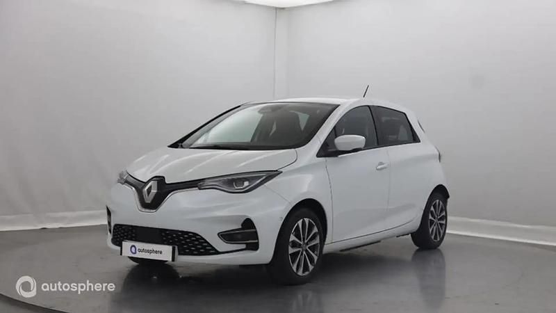 Blanc Utilisé 2021 Renault Zoe Intens Citadine | 13 999 € (Prix juste) - Image 1/4