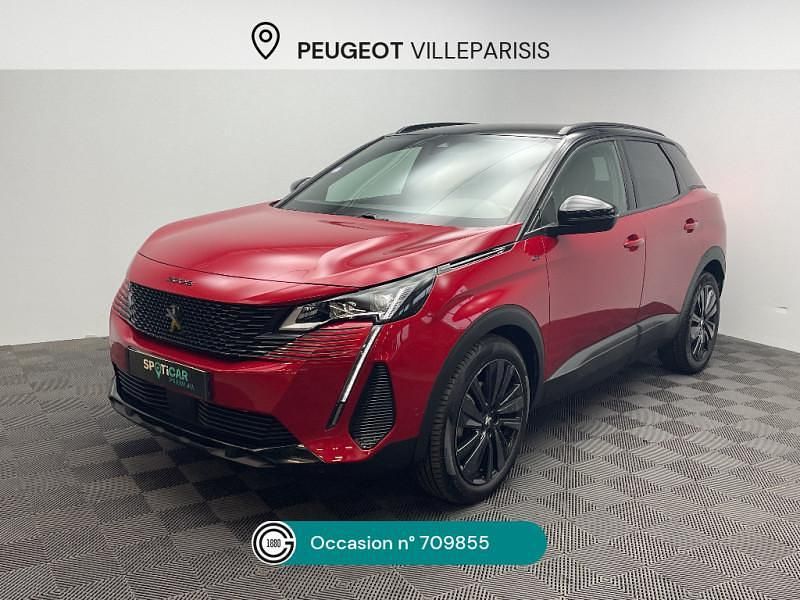 Rouge Utilisé 2022 Peugeot 3008 GT | 22 990 € (Prix assez cher) - Image 1/4