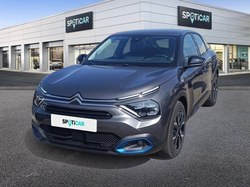 Gris platinium (m) Utilisé 2022 Citroën e-C4 Feel Berline | 18 999 € (Prix juste) - Image 1/4