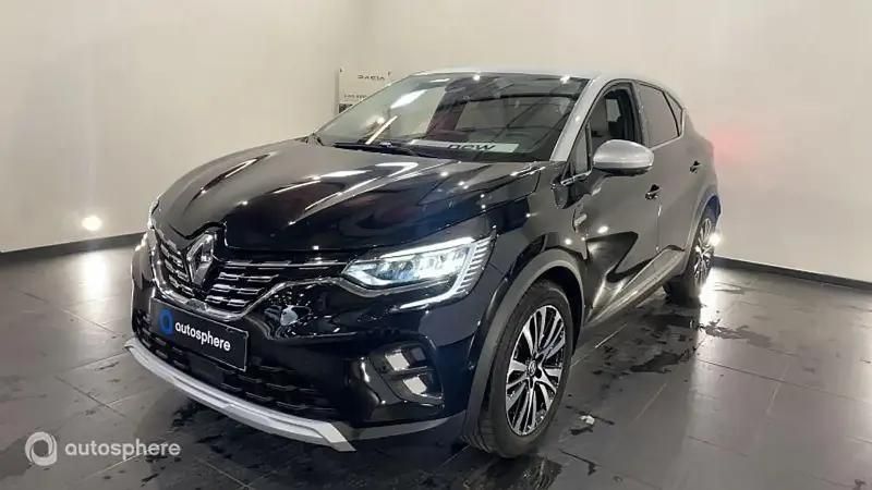 Noir Utilisé 2022 Renault Captur Initiale Paris SUV | 21 999 € (Prix juste) - Image 1/4