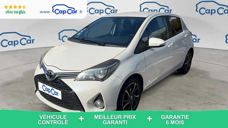 Blanc Utilisé 2014 Toyota Yaris Style Citadine | 8 490 € (Prix juste) - Image 1/4