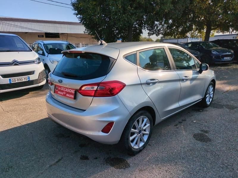 Occasion Ford Fiesta Titanium 95 ch (69 kW) 2020 Gris lunaire Citadine