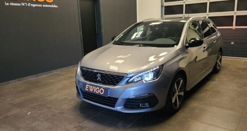 Gris Utilisé 2019 Peugeot 308 GT-line Break | 11 990 € (Super prix) - Image 1/4