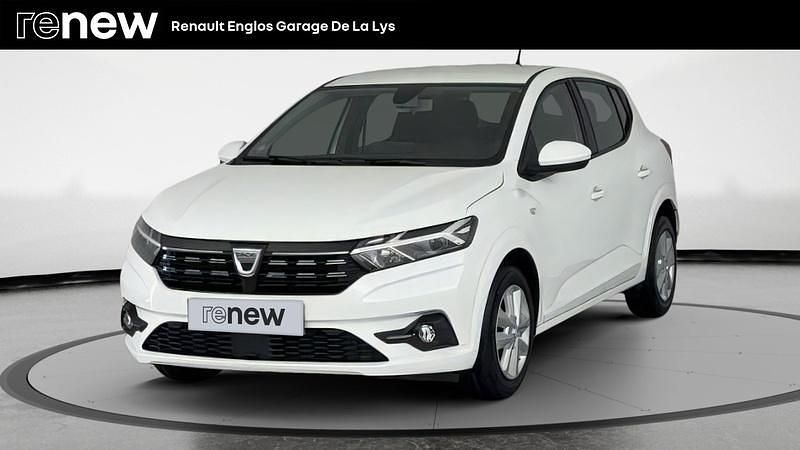 Blanc Occasion 2022 Dacia Sandero Comfort Citadine | 12 099 € (Bon prix) - Image 1/4