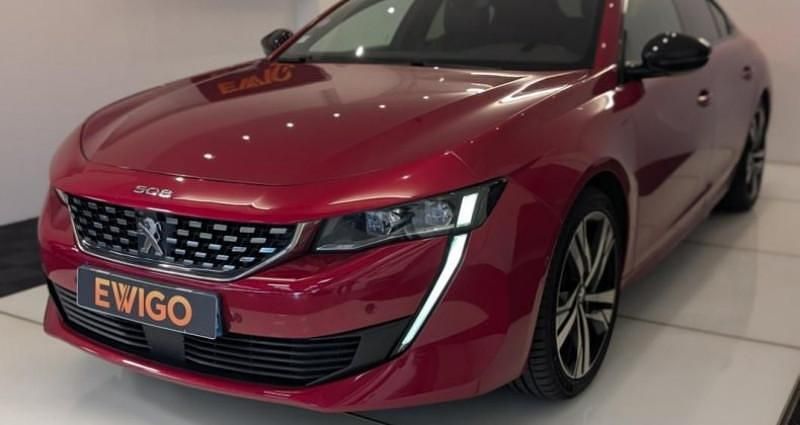 Rouge Utilisé 2018 Peugeot 508 GT Berline | 19 990 € (Prix juste) - Image 1/4